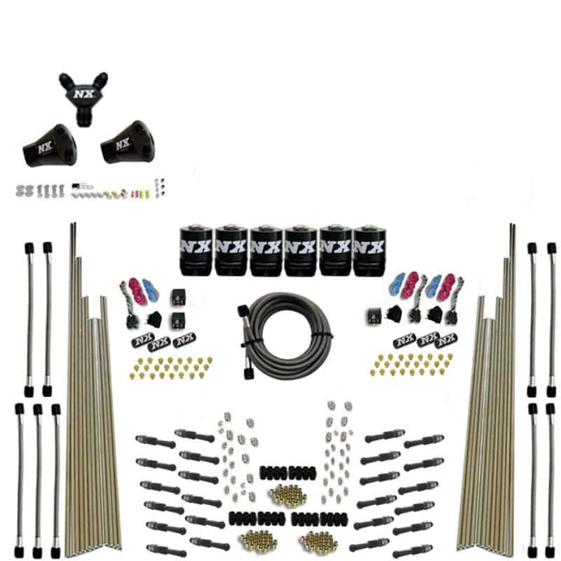 Nitrous Express — Nitrous Express 8 Cyl Dry Direct Port Three Stage 6 Solenoids Nitrous Kit (200-600HP) w/o Bottle
Injection System Kit
N2OSys - view 3