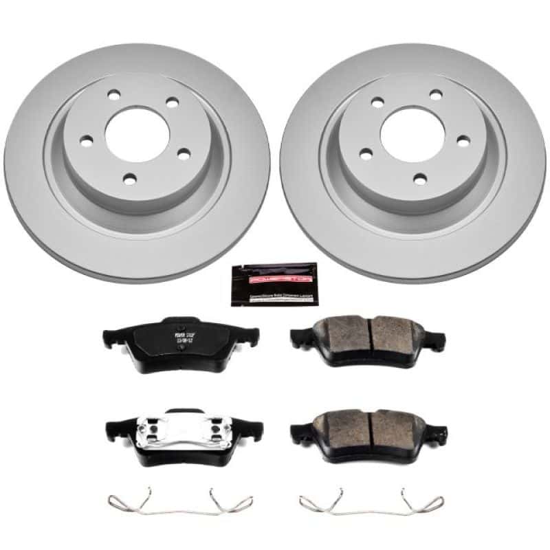 PowerStop — Power Stop 06-07 Mazda 5 Rear Z17 Evolution Geomet Coated Brake Kit - view 1