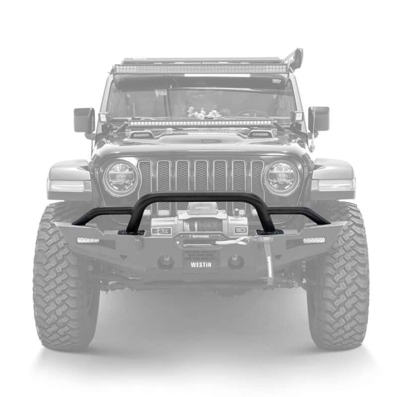 Westin — Westin 20-25 Jeep Gladiator / 18-25 Wrangler JL XTS Round Bull Bar - Tex. Blk
Bull Bar - view 5