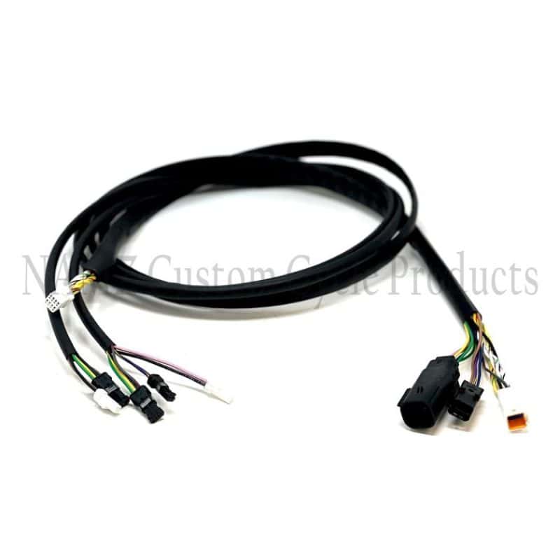 NAMZ — NAMZ 2022+ Indian Chief Models Plug-N-Play Handlebar Control Xtension Harness 18in. - view 1