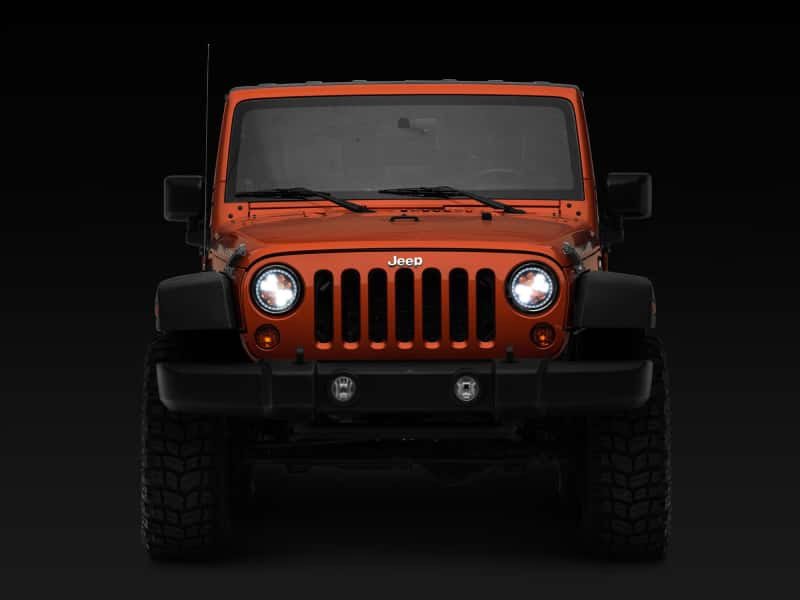 Raxiom — Raxiom 97-18 Jeep Wrangler TJ/JK Axial Spider LED Headlight w/ Amber DRL- Chrome Hsng (Clear Lens)
Headlights - view 11