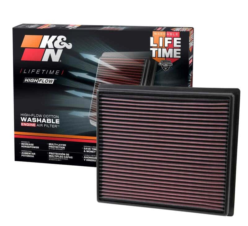 K&N Engineering — K&N Replacement Panel Air Filter for Toyota 2014 Tundra 4.6L/5.7L/ 2014 Sequoia 5.7L V8
Replacement Air Filt
Air Filter - view 6