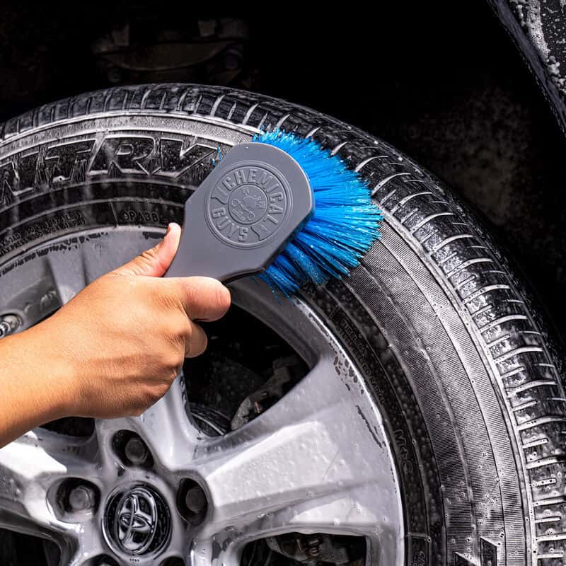 Chemical Guys — Chemical Guys Stiffy Brush For Tires - Blue - view 6