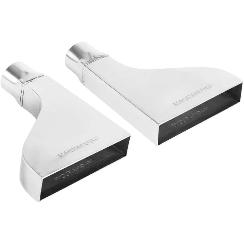 Magnaflow — MagnaFlow Tip 2-Pk Re 8/2 X 11 2.5 Id Cam
Stainless Steel
Exhaust Tip - view 1