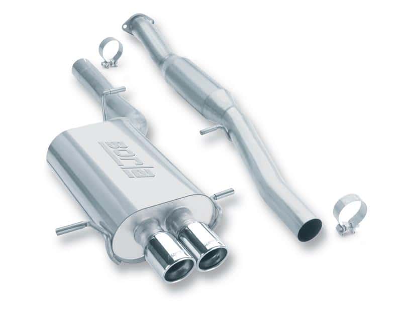 Borla — Borla 02-07 WRX Twin Tip Hush Catback Exhaust
Cat-Back System
ExhstSysKt - view 2