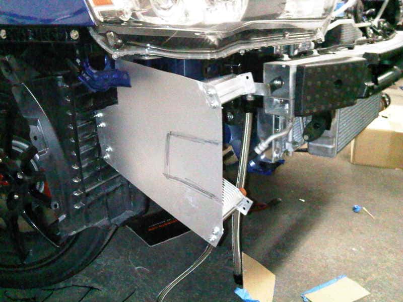 Mishimoto — Mishimoto 08+ Mitsubishi Evolution X Oil Cooler Kit - view 4