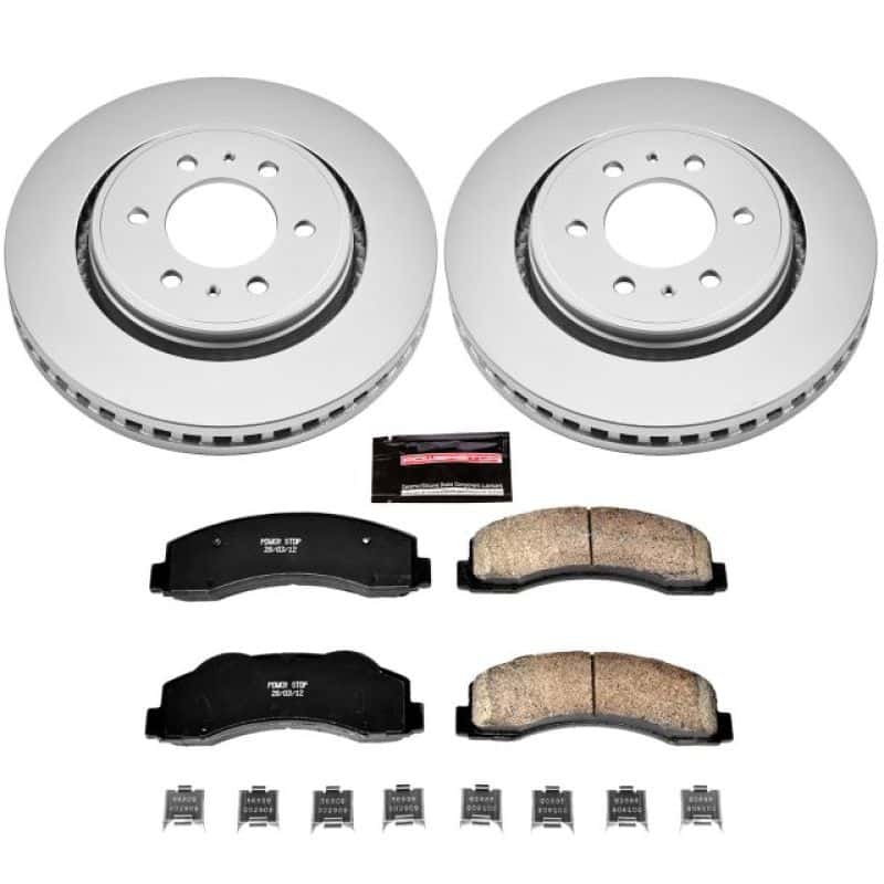 PowerStop — Power Stop 10-18 Ford Expedition Front Z17 Evolution Geomet Coated Brake Kit - view 1