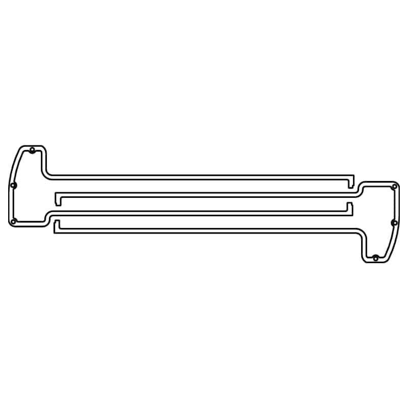 Cometic Gasket — Cometic Jaguar 3.4L XK6 .060in AFM Cam Cover - Left
Camshaft Cover Gaskt - view 1