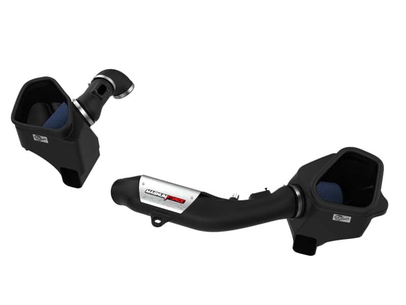 aFe — aFe POWER Magnum FORCE Stage-2 Pro 5R Cold Air Intake System 15-19 BMW M3/M4 3.0L
Magnum FORCE Intake - view 1