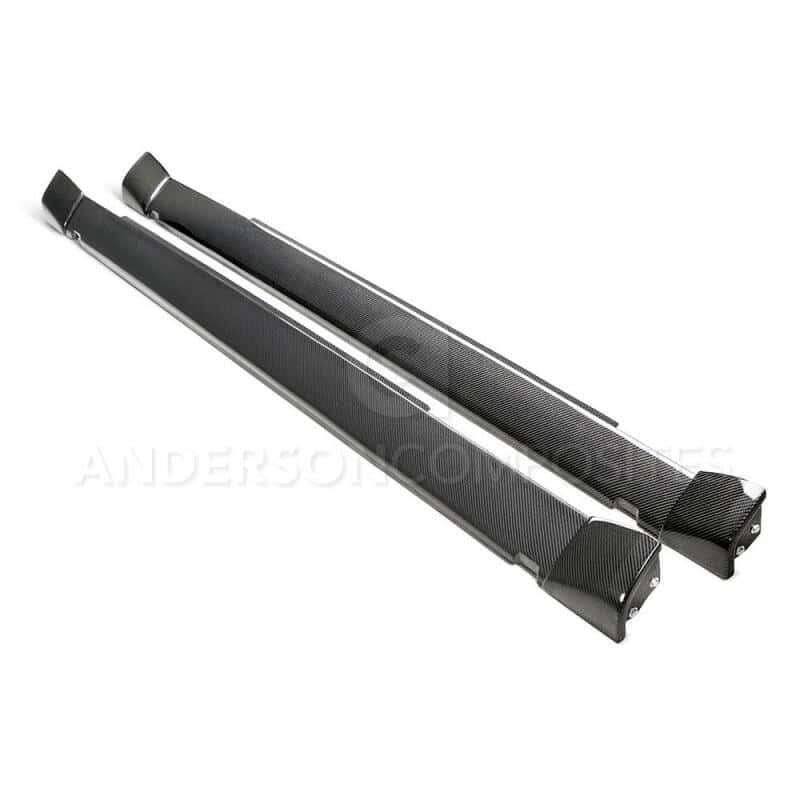 Anderson Composites — Anderson Composites 2018 Dodge Demon Type-WB Rockers (Pair) - view 1