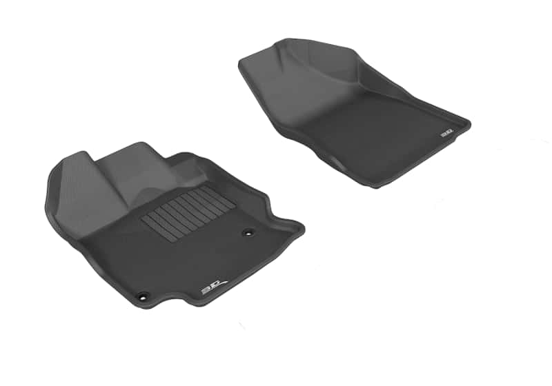 3D MAXpider — 3D MAXpider 2012-2012 Toyota Venza Kagu 1st Row Floormat - Black
Floor Mat Set - view 1