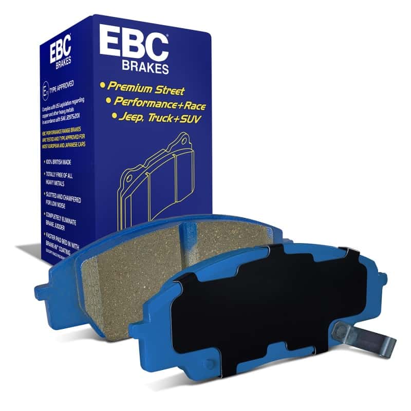 EBC — EBC 07-11 Acura CSX (Canada) 2.0 Type S Bluestuff Front Brake Pads
Disc Brake Pad - view 1