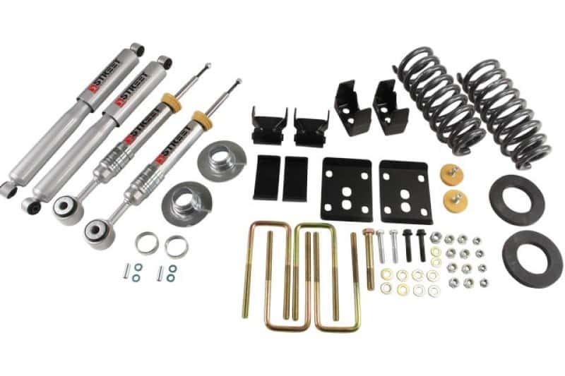 Belltech — Belltech 09-13 Ford F150 Ext/Quad Cabs 2WD Lowering Kit w/SP Shocks 2 or 3in F/5.5in R Drop
LOWERING KIT - view 1