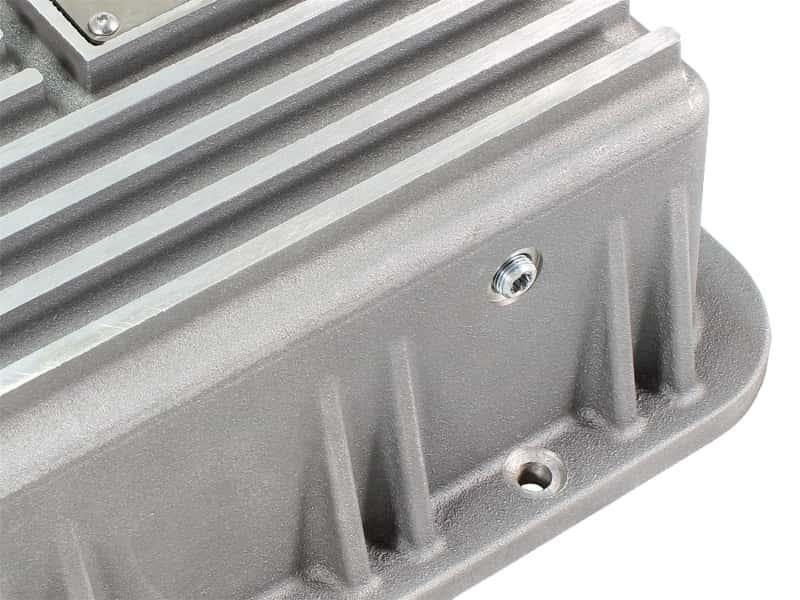 aFe — aFe Transmission Pan (Raw); Ford Trucks 93-08 AODE/4R70W
Transmission Pan - view 8