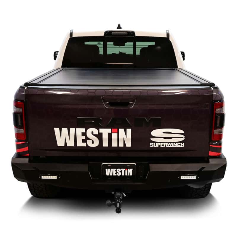 Westin — Westin 19-26 RAM 1500 New Body 5ft 7in. (67in) Bed Electric Retractable Tonneau Cover - Black
Tonneau Cover - view 8