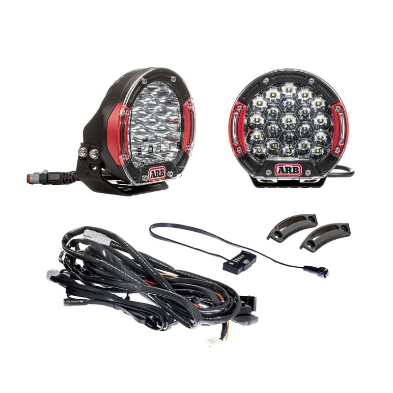 ARB — ARB Intensity SOLIS 21 2 Flood Kit With Loom
LED Driving Light Kt - view 1