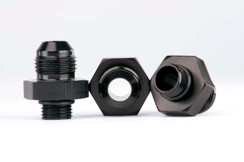 Aeromotive — Aeromotive EFI Reg. 13109 and Carb. Reg. 13201 AN -08 Fitting Kit
Fitting - view 2