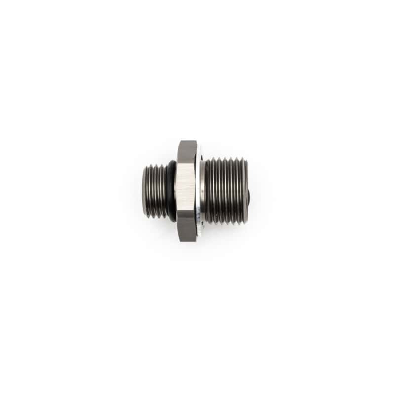 DeatschWerks — DeatschWerks 6AN ORB Male To 18 X 1.5 Metric Male (Incl O-Ring and Crush Washer) - view 3