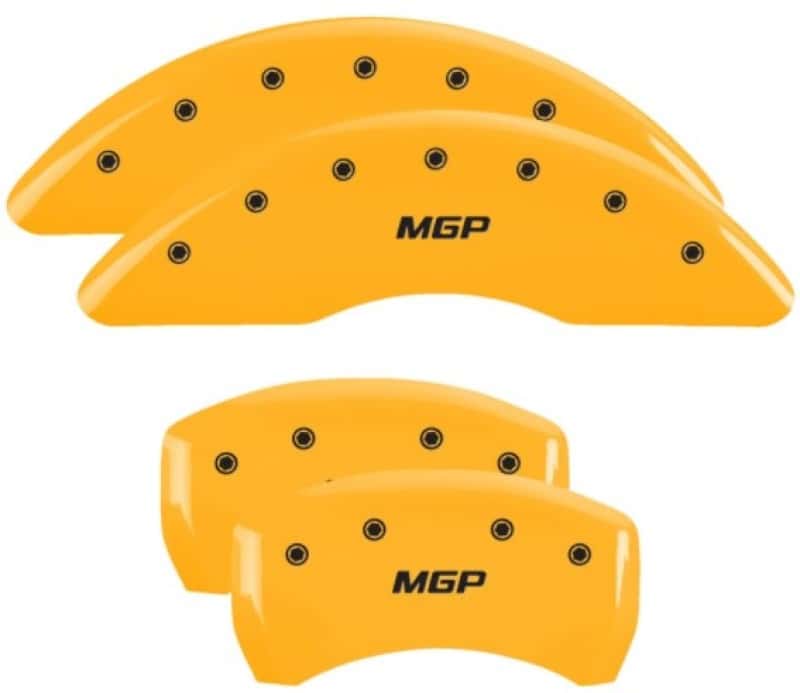 MGP — MGP 4 Caliper Covers Engraved Front & Rear MGP Yellow Finish Black Char 2018 Mercedes-Benz GLE43 AMG
Caliper Covers - view 1