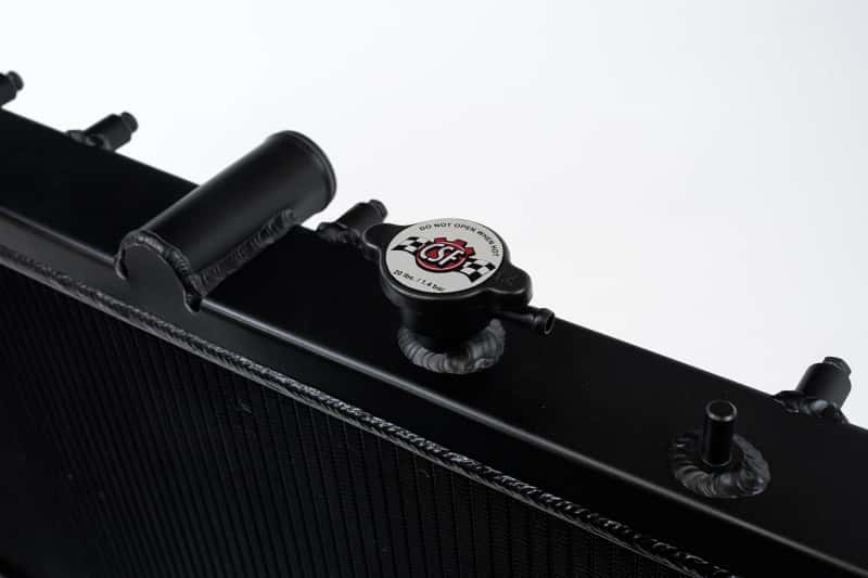 CSF — CSF 02-07 Subaru WRX/STI Radiator - Black Finish
CSF Radiator - view 4