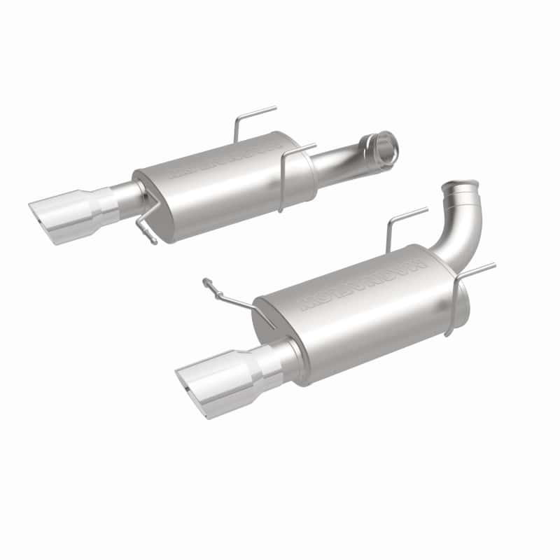 Magnaflow — MagnaFlow 13 Ford Mustang V8 5.0L Dual Split Rear Exit Stainless Cat Back Performance Exhaust
Axle-Back
Cat-Back - view 26