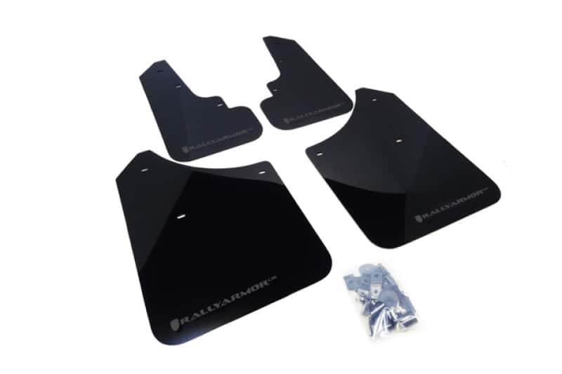 Rally Armor — Rally Armor 03-08 Subaru Forester Black UR Mud Flap w/ Grey Logo
Mud Flap - view 1