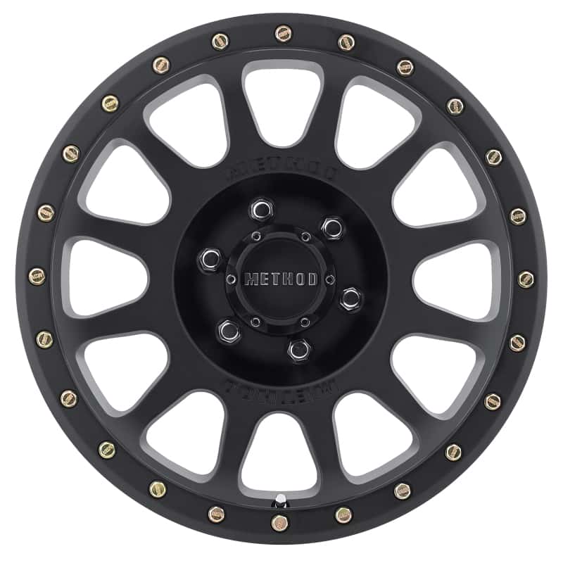 Method Wheels — Method MR305 NV 18x9 -12mm Offset 6x5.5 108mm CB Matte Black Wheel - view 2