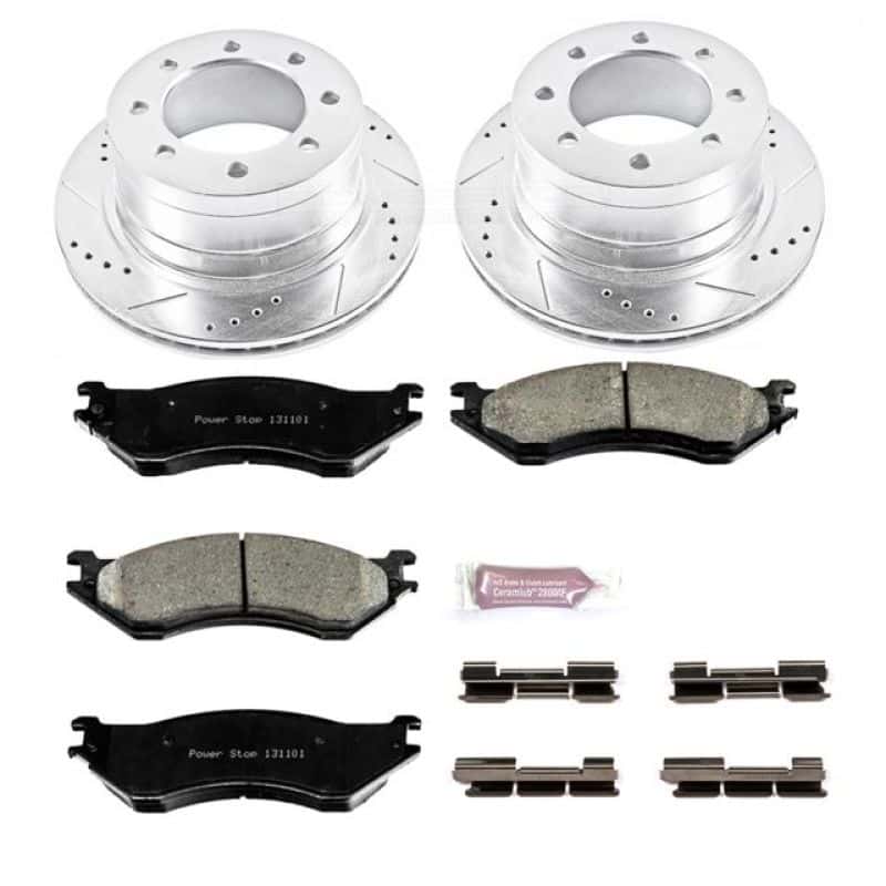 PowerStop — Power Stop 06-08 Dodge Ram 1500 Rear Z23 Evolution Sport Brake Kit - view 1