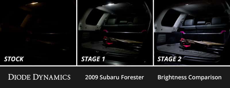 Diode Dynamics — Diode Dynamics 09-13 Subaru ester Interior LED Kit Cool White Stage 1 - view 3