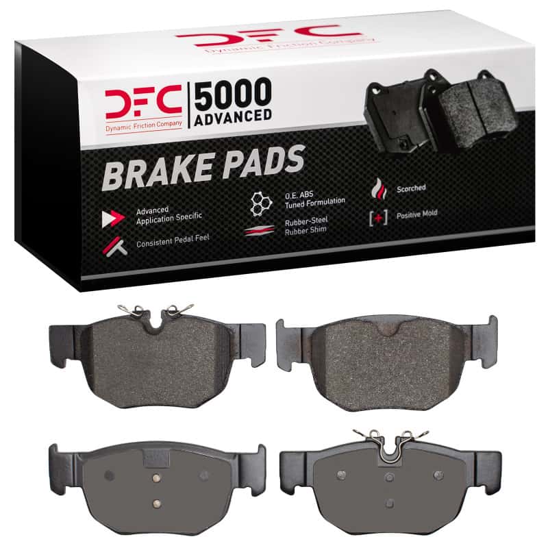 DFC — DFC 19-26 Jaguar F-Pace Rear 5000 Advanced Low Metallic Brake Pads - view 1