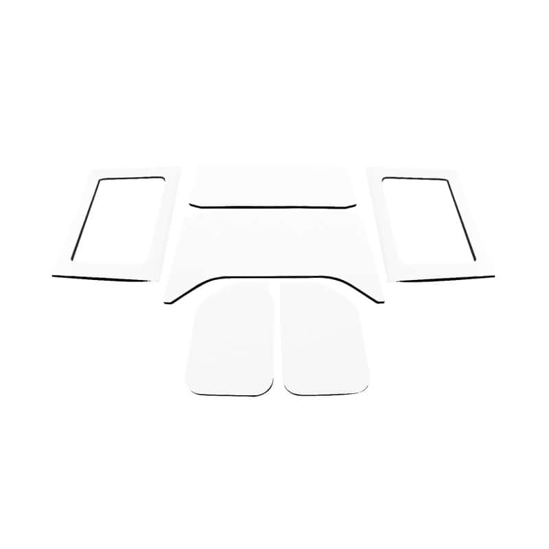 DEI — DEI 11-18 Jeep Wrangler JK 4-Door Boom Mat Complete Headliner Kit - 6 Piece - White
Sound Dampening Kit - view 2