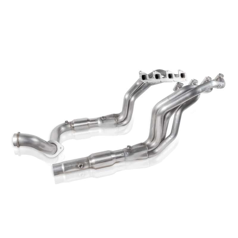 Stainless Works — Stainless Works 11-18 Ford F-250/F-350 6.2L Headers 1-7/8in Primaries 3in Collectors High Flow Cats
Exhaust System - view 4