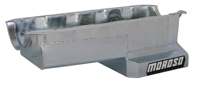 Moroso — Moroso Chevrolet Big Block Mark IV Stroker Wet Sump 6qt 8in Steel Oil Pan - view 4
