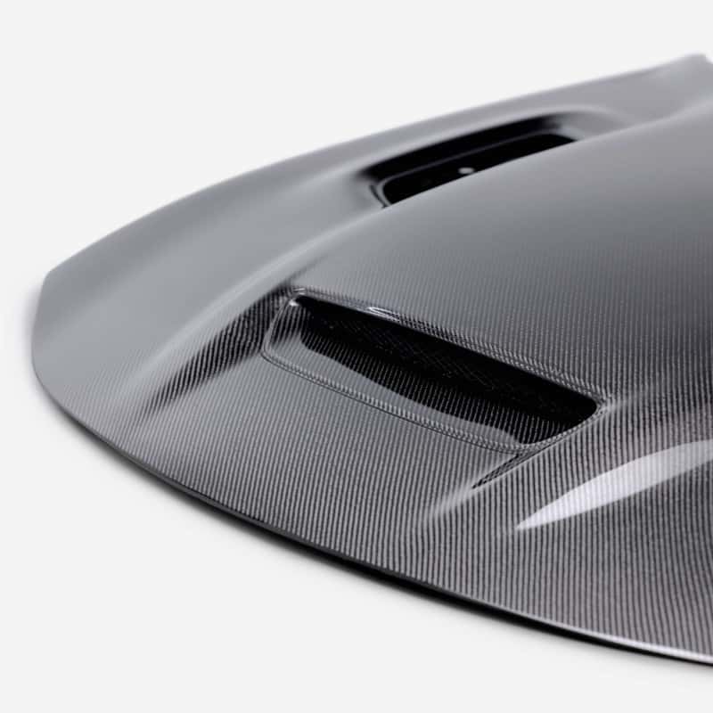 Anderson Composites — Anderson Composites 22-23 Dodge Charger Hellcat Jail Break Carbon Fiber Hood - Type JB - view 3