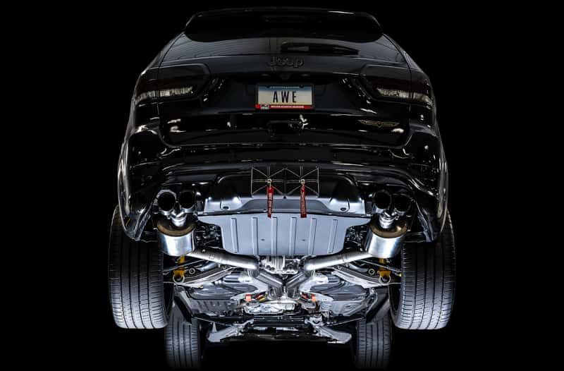 AWE Tuning — AWE Tuning 2020 Jeep Grand Cherokee SRT/Trackhawk Touring Edition Exhaust - Use w/Stock Tips
Touring Exhaust - view 3