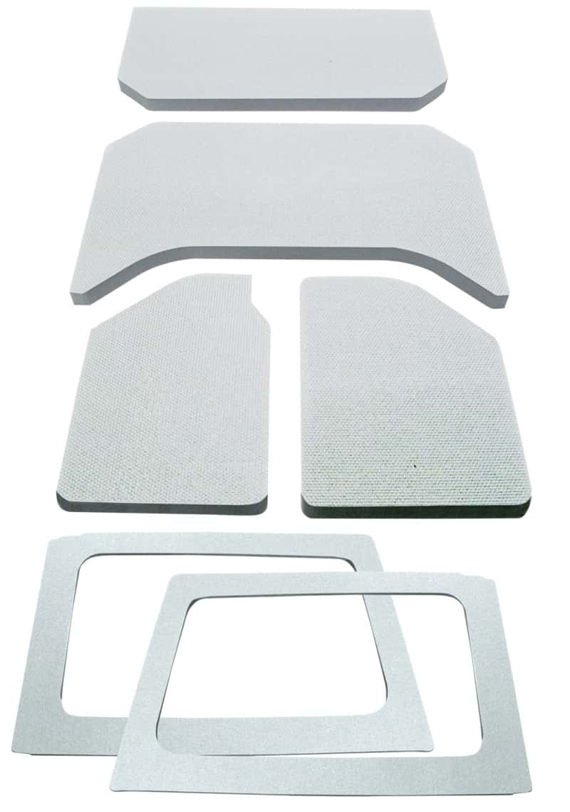 DEI — DEI 11-18 Jeep Wrangler JK 4-Door Boom Mat Complete Headliner Kit - 6 Piece - White
Sound Dampening Kit - view 7
