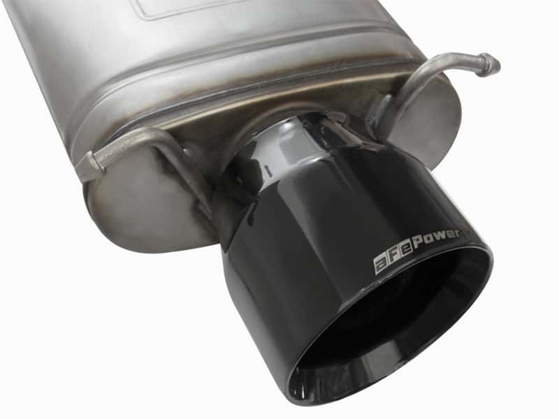 aFe — aFe Mach Force-Xp 3in CB Stainless Steel Dual Exhaust System w/ Black Tips 09-15 Cadillac CTS-V
Cat-Back Exhaust - view 4