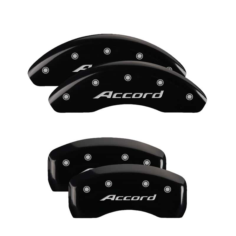MGP — MGP 4 Caliper Covers Engraved Front Accord Engraved Rear Accord Black finish silver ch
Caliper Covers - view 1