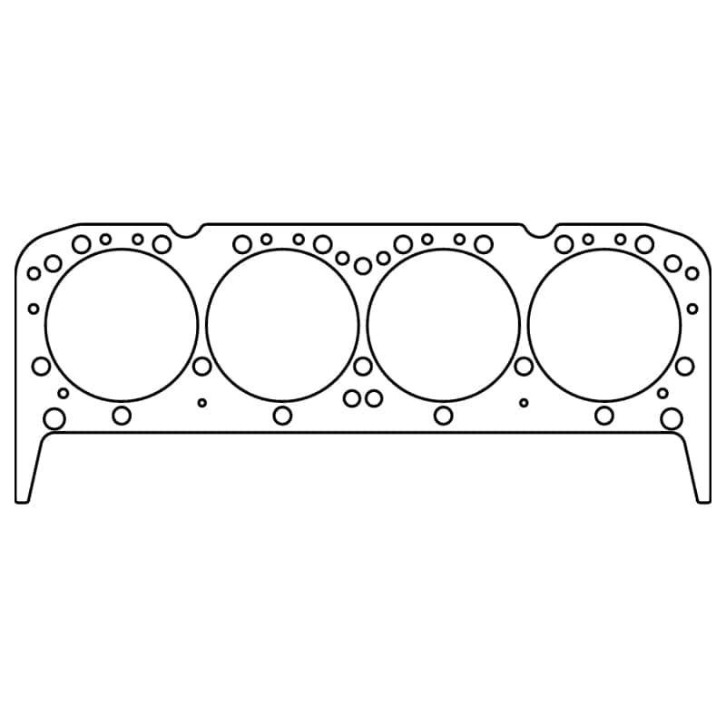 Cometic Gasket — Cometic Chevy Small Block 4.165in Bore 0.043in Copper Head Gasket (No Steam Holes)
Cylinder Head Gasket - view 1