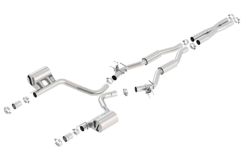 Borla — Borla 2015 Dodge Challenger SRT/392 Hemi 6.4L V8 S-TYPE Catback Exhaust w/ Valves Factory Bezel
Cat-Back System
ExhstSysKt - view 3