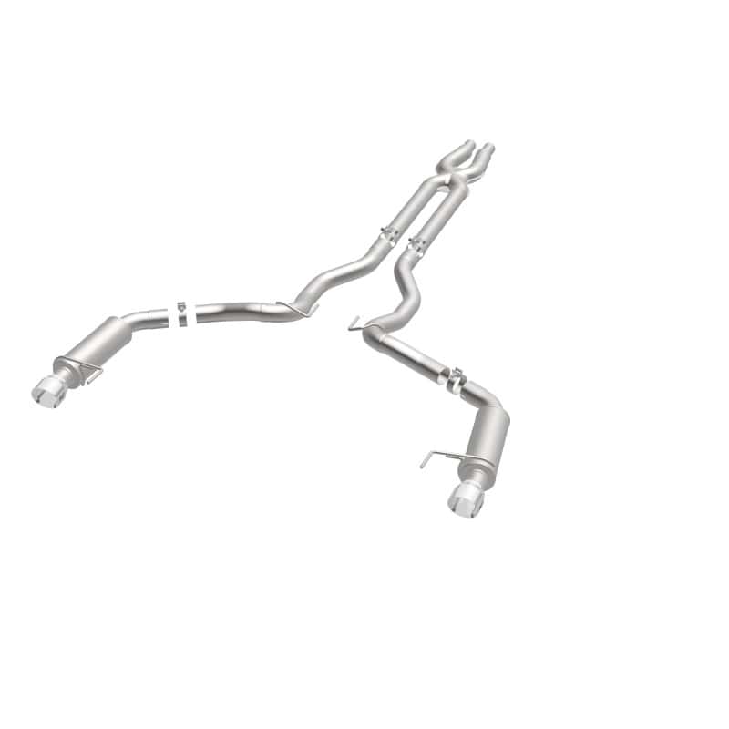 Magnaflow — MagnaFlow Cat Back, SS, 3in, Competition, Dual Split Polished 4.5in Tips 2015 Ford Mustang GT V8 5.0
Cat-Back - view 21