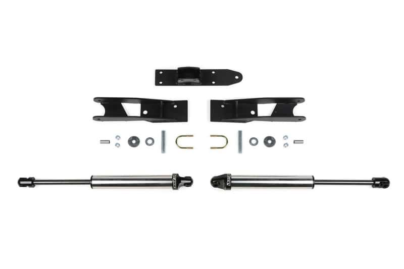 Fabtech — Fabtech 20-21 GM 2500HD/3500HD 4WD Dual HD Dirt Logic Steering Stabilizer
Steering Damper Kit - view 1