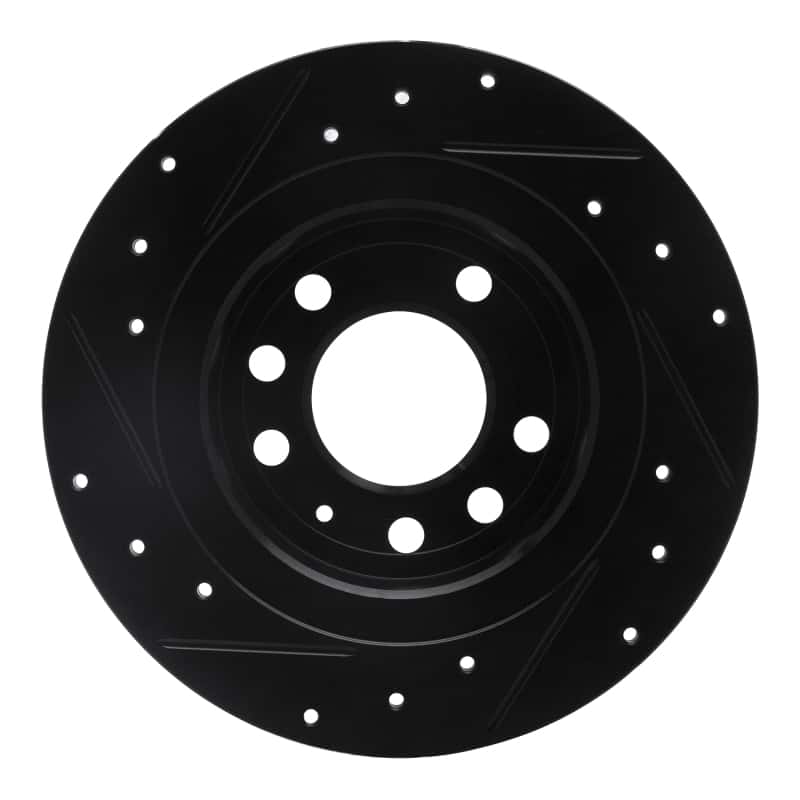 R1 Concepts — R1 85-92 Chevrolet Camaro Rear Right Drilled & Slotted Black Brake Rotor
R1 Brake Rotor Drill - view 5