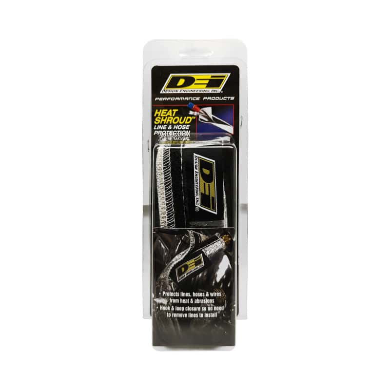 DEI — DEI Heat Shroud 3/4in I.D. x 3ft - Aluminized Sleeving - Hook and Loop Edge
Heat Shield Sleeve - view 6