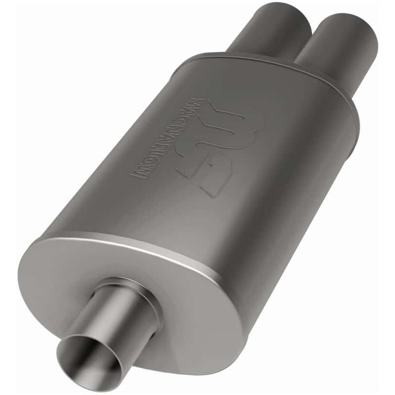 Magnaflow — MagnaFlow Muffler W/Tip Mag SS 14X5X8 2.25/3
Straight Through - view 4