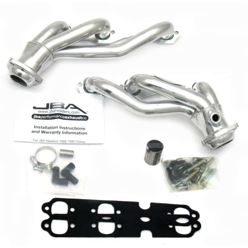 JBA — JBA 88-95 GM Truck 4.3L V6 w/o A.I.R. Injection 1-1/2in Primary Silver Ctd Cat4Ward Header
Exhaust Header - view 2