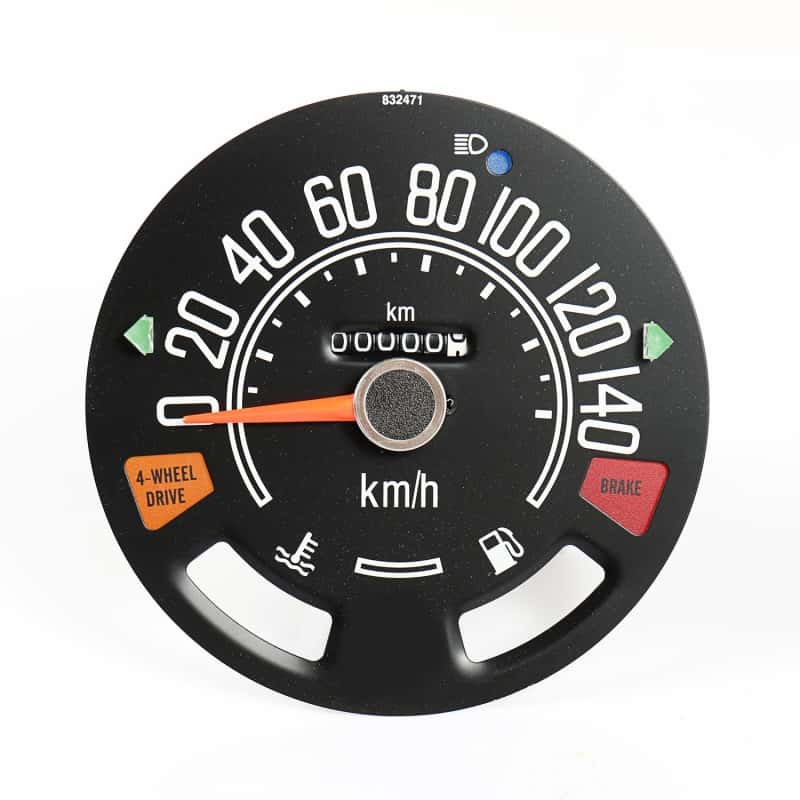 OMIX — Omix Speedometer Gauge 80-86 Jeep CJ Models
Speedometer - view 1