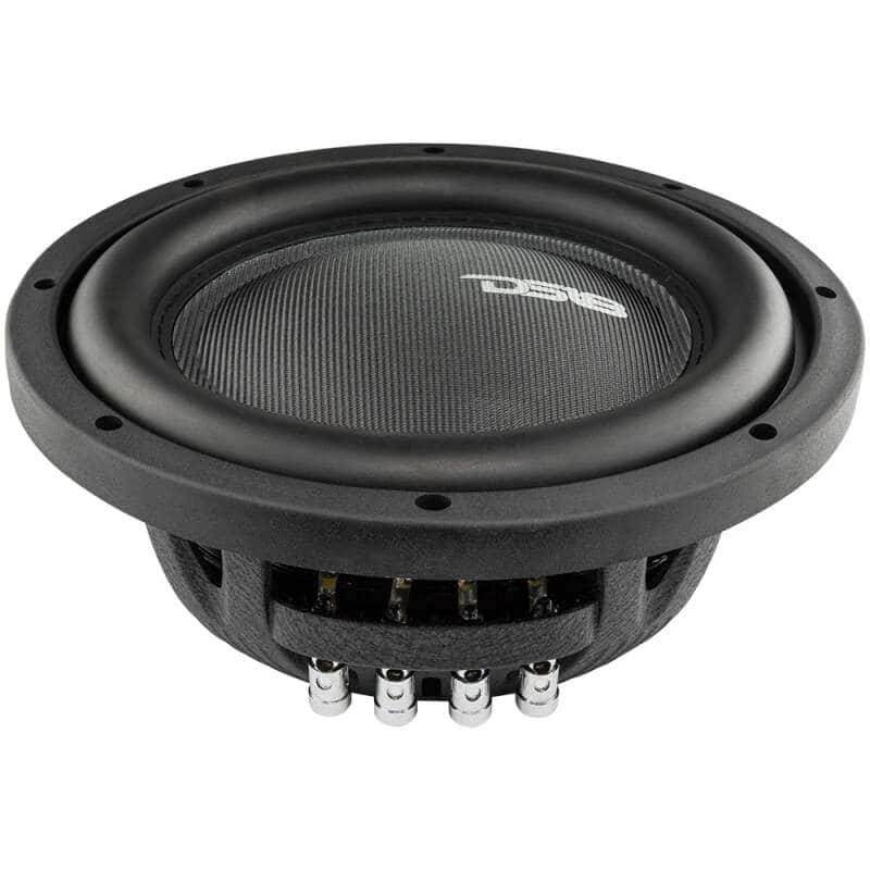 DS18 — DS18 10in 600 Watts RMS 2 ohm DVC Shallow Mount Fiber Glass Subwoofer IXS Series - view 3