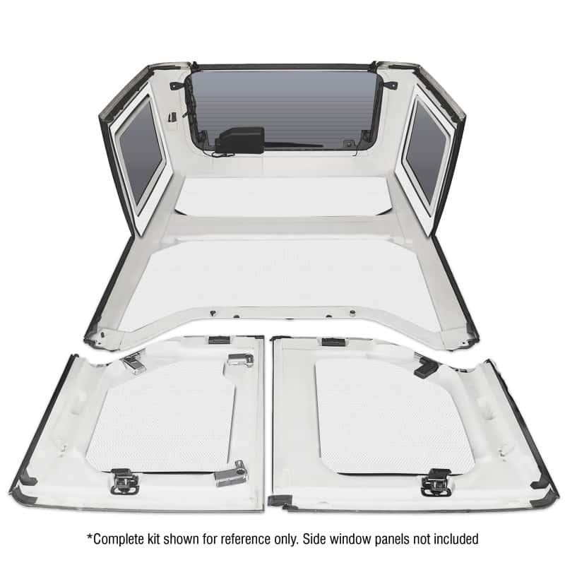 DEI — DEI 11-18 Jeep Wrangler JK 4-Door Boom Mat Headliner - 4 Piece - White
Sound Dampening Kit - view 5