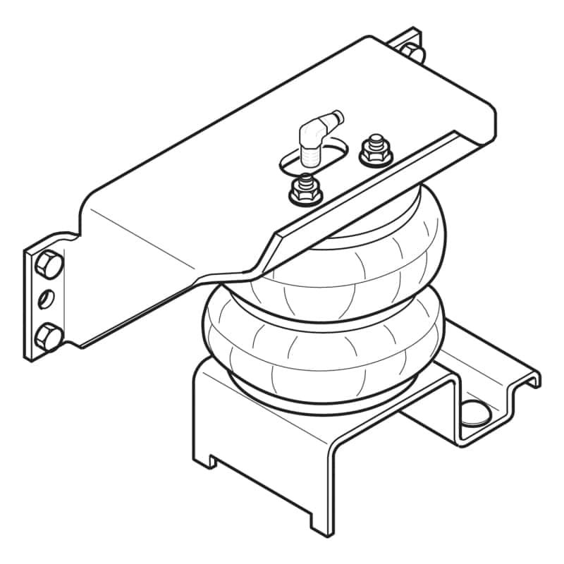 Firestone — Firestone Ride-Rite Air Helper Spring Kit Rear 08-12 16K-22K GVWR (Not Thor Motorhomes) (W217602170)
SuspLoadLvlingKt
Ride-Rite Kit - view 2